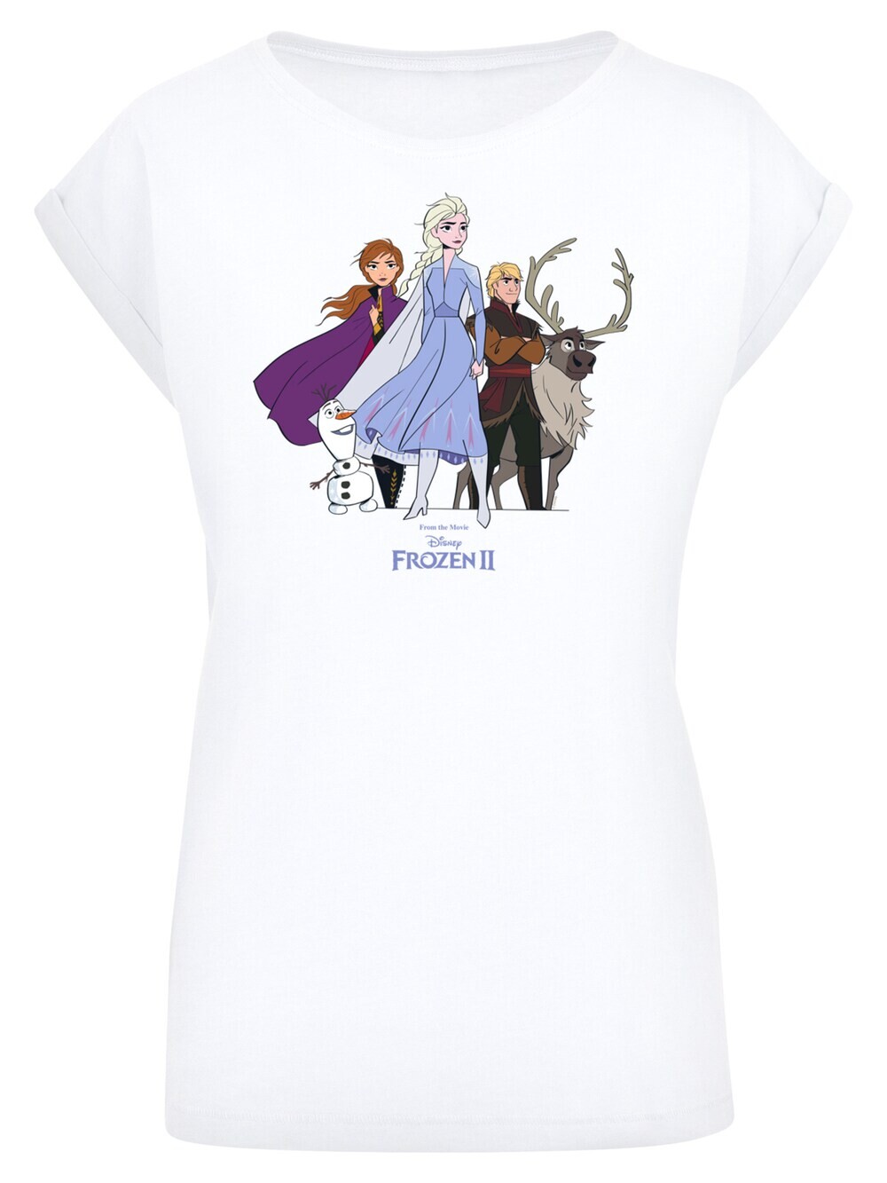 

Рубашка F4Nt4Stic Disney Frozen 2 Group, белый