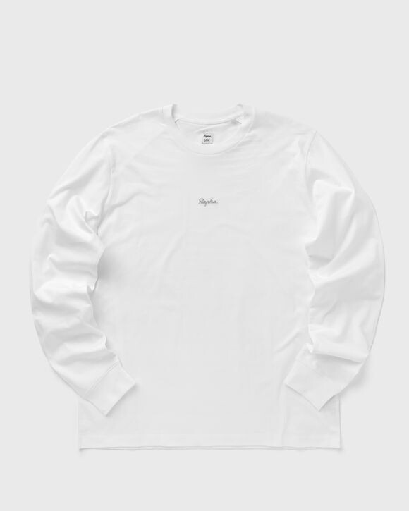 

Футболка Rapha Men'S Long Sleeve Cotton T-Shirt, цвет white/light grey