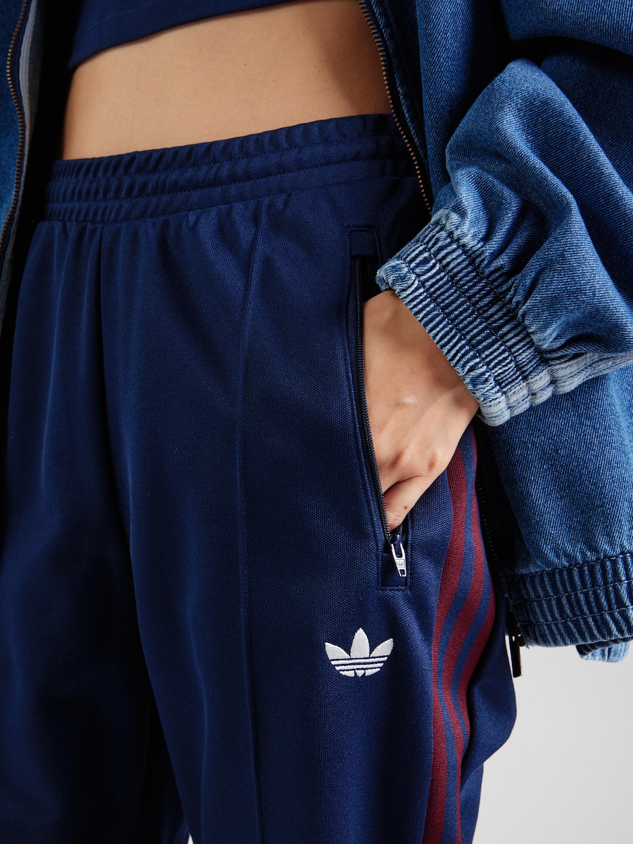 Обычные брюки ADIDAS ORIGINALS, темно-синий — фото 2