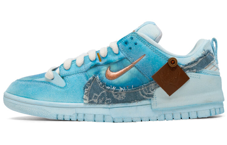 

Кроссовки Nike Dunk Skateboard Shoes Women's Low-Top Blue