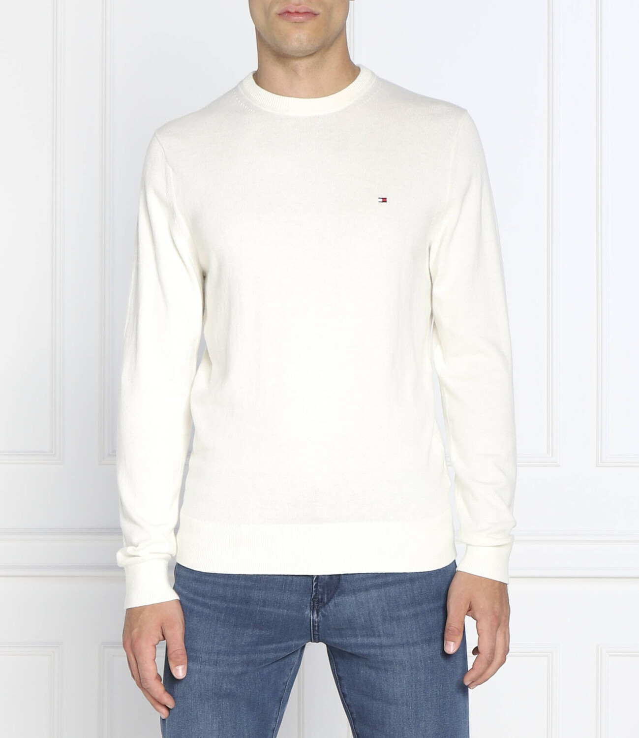 

Свитер Tommy Hilfiger Regular Fit, экрю