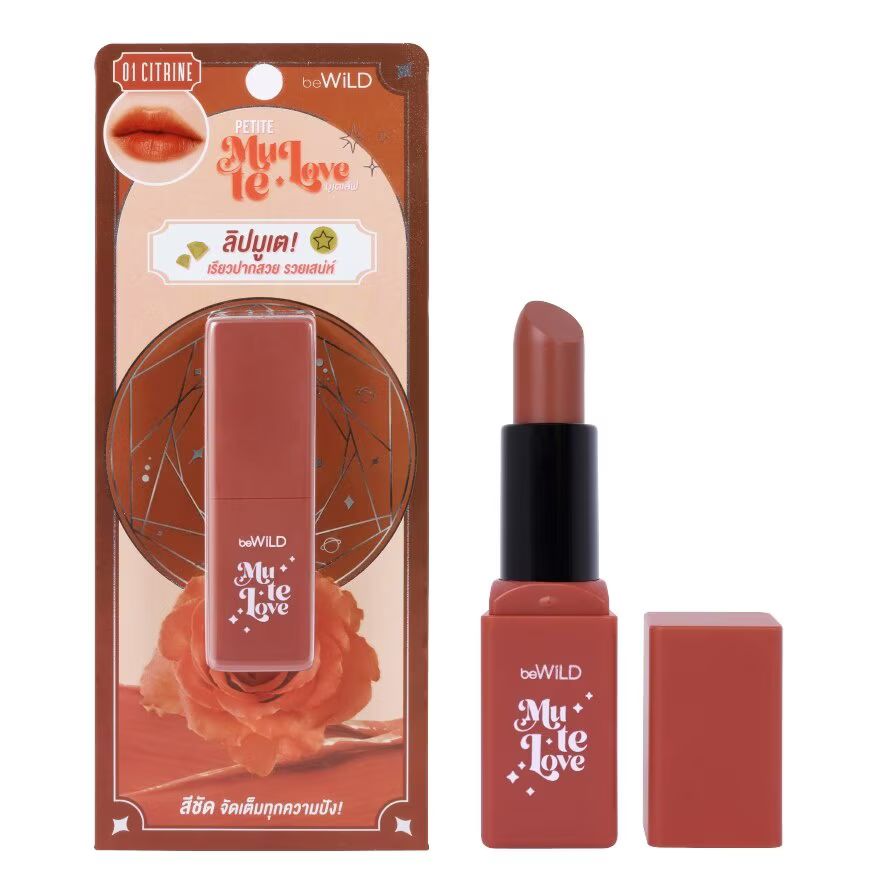 

Bewild Petite Mu Te Love Lip 4г. 01 Цитрин, Citrine