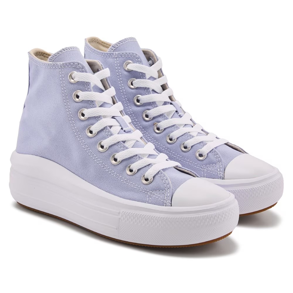 Кеды Chuck Taylor All Star Move High Top Converse, lilac/pewter/white