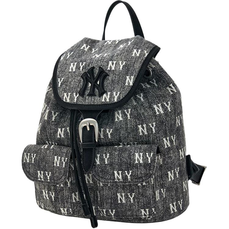 

MLB Хлопковый рюкзак унисекс светло-голубой/угольно-черный, Charcoal Black