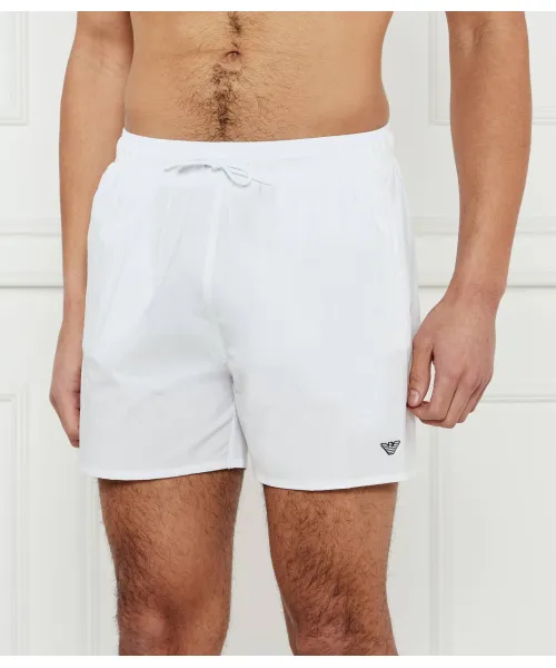 

Пляжные шорты Regular fit Emporio Armani, белый