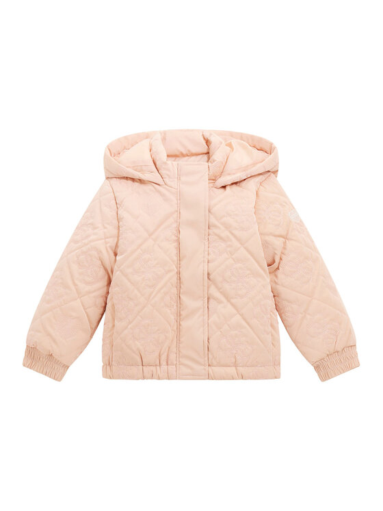 

Демисезонная куртка regular fit K5BL03 W3080 Guess, розовый
