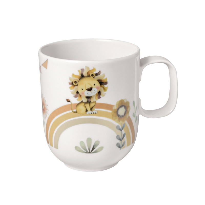 

Детская кружка Roar Like A Lion с ручкой большая 0,28 л Villeroy & Boch, белый/красочный