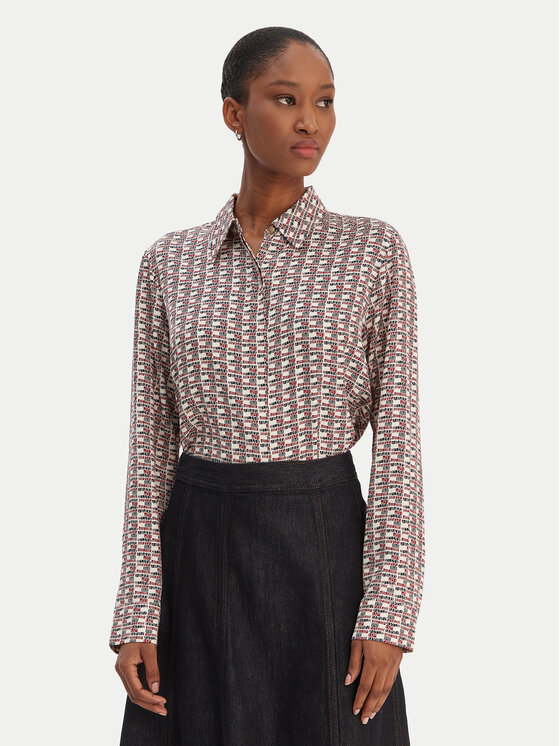 

Рубашка regular fit WW0WW48180 Tommy Hilfiger, мультиколор