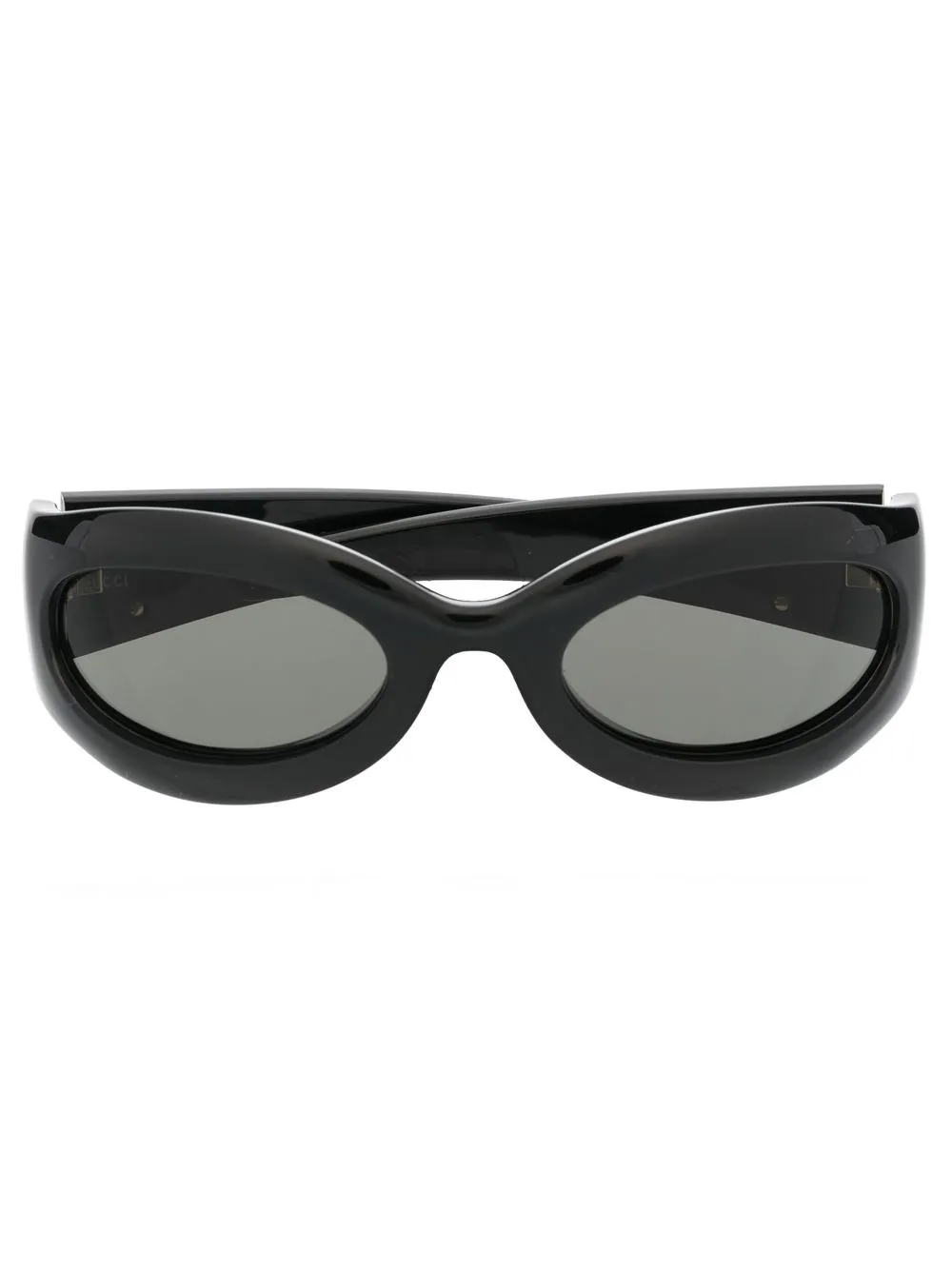 

Солнцезащитные очки в квадратной оправе с логотипом Gucci Eyewear, черный