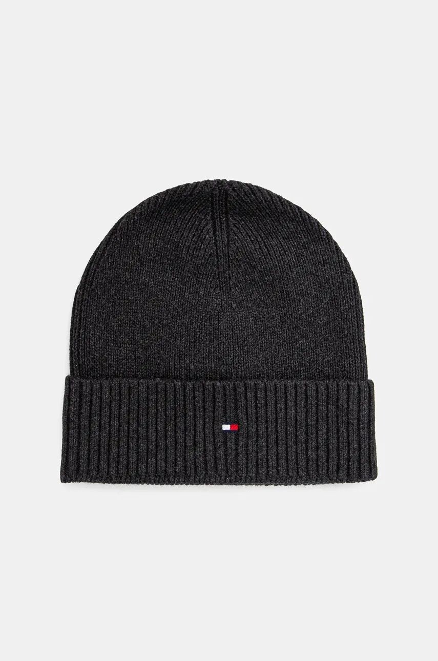 

Шапка Tommy Hilfiger с добавлением кашемира, серый