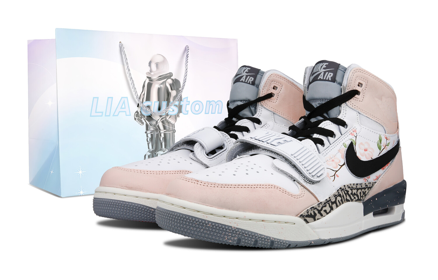 

Кроссовки JORDAN Legacy 312 Vintage Basketball Shoes Men High-Top Gray