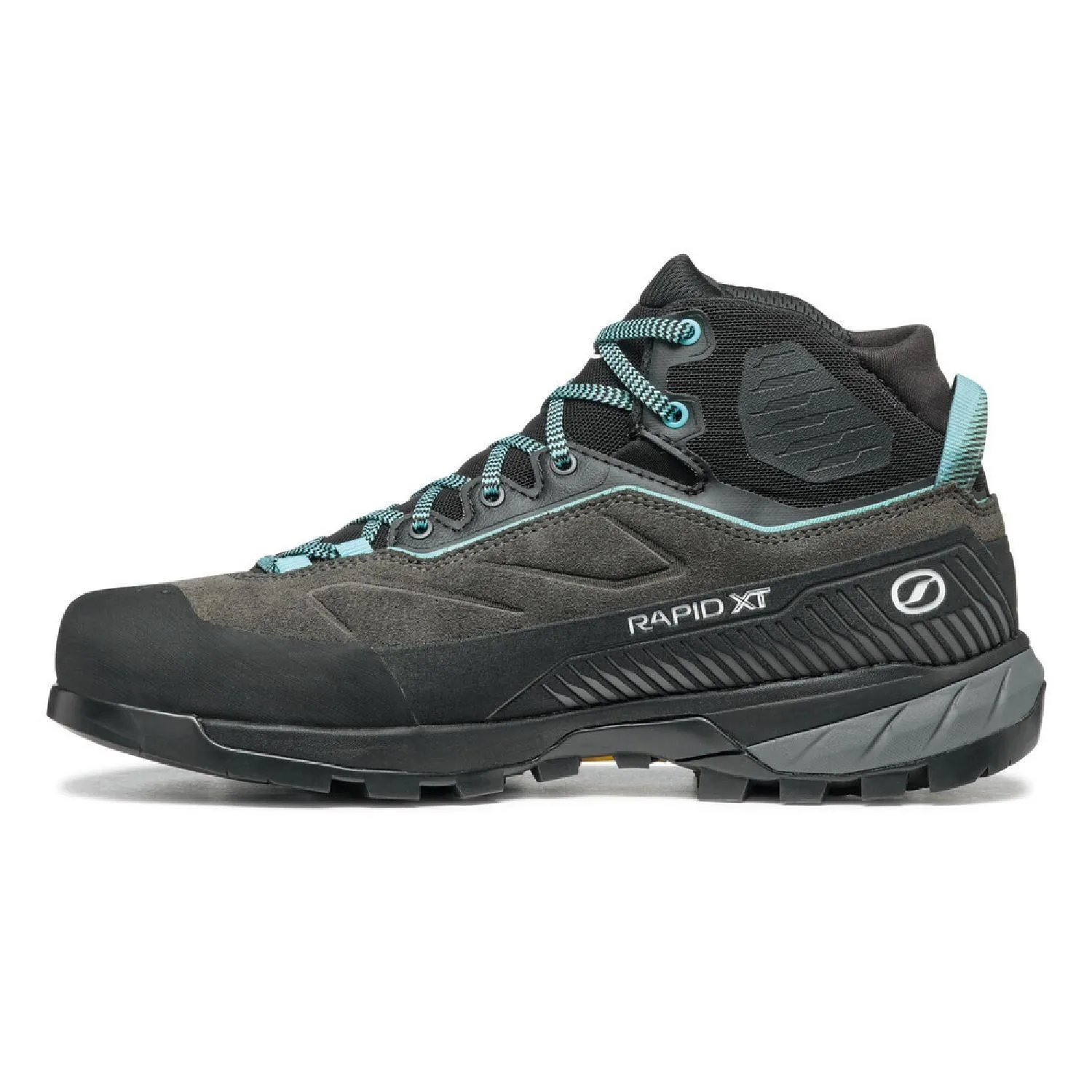 Ботинки для походов Rapid XT Mid GTX - Женские Scarpa, Shark/Aqua — фото 2