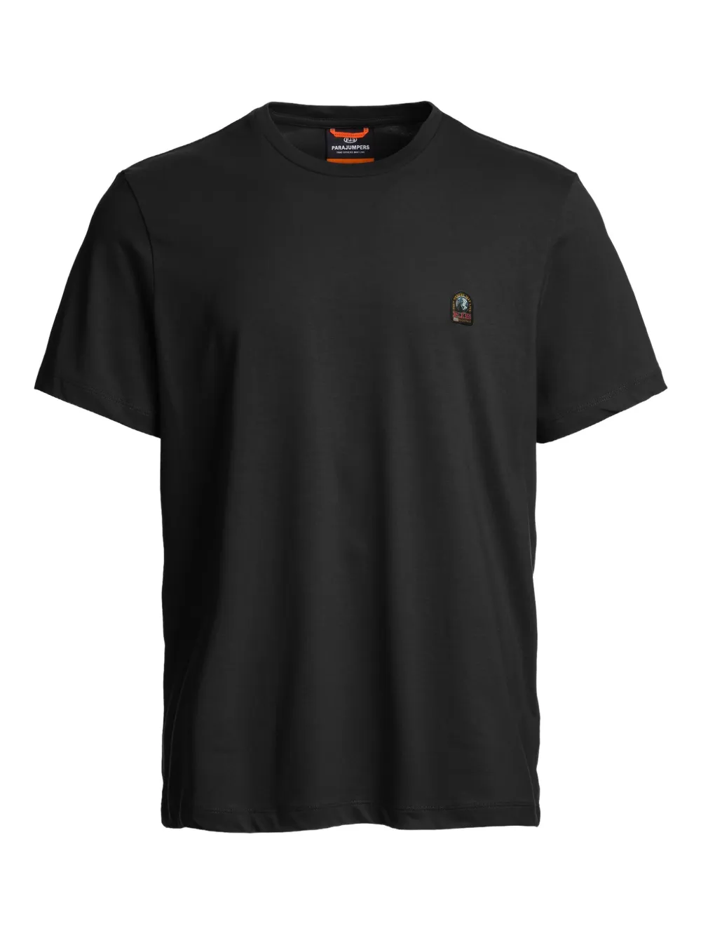 

Футболка с нашивкой-логотипом Parajumpers, черный