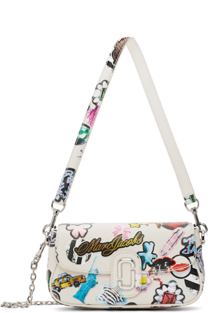 

Белая сумка через плечо «The Sticker Clover» Marc Jacobs