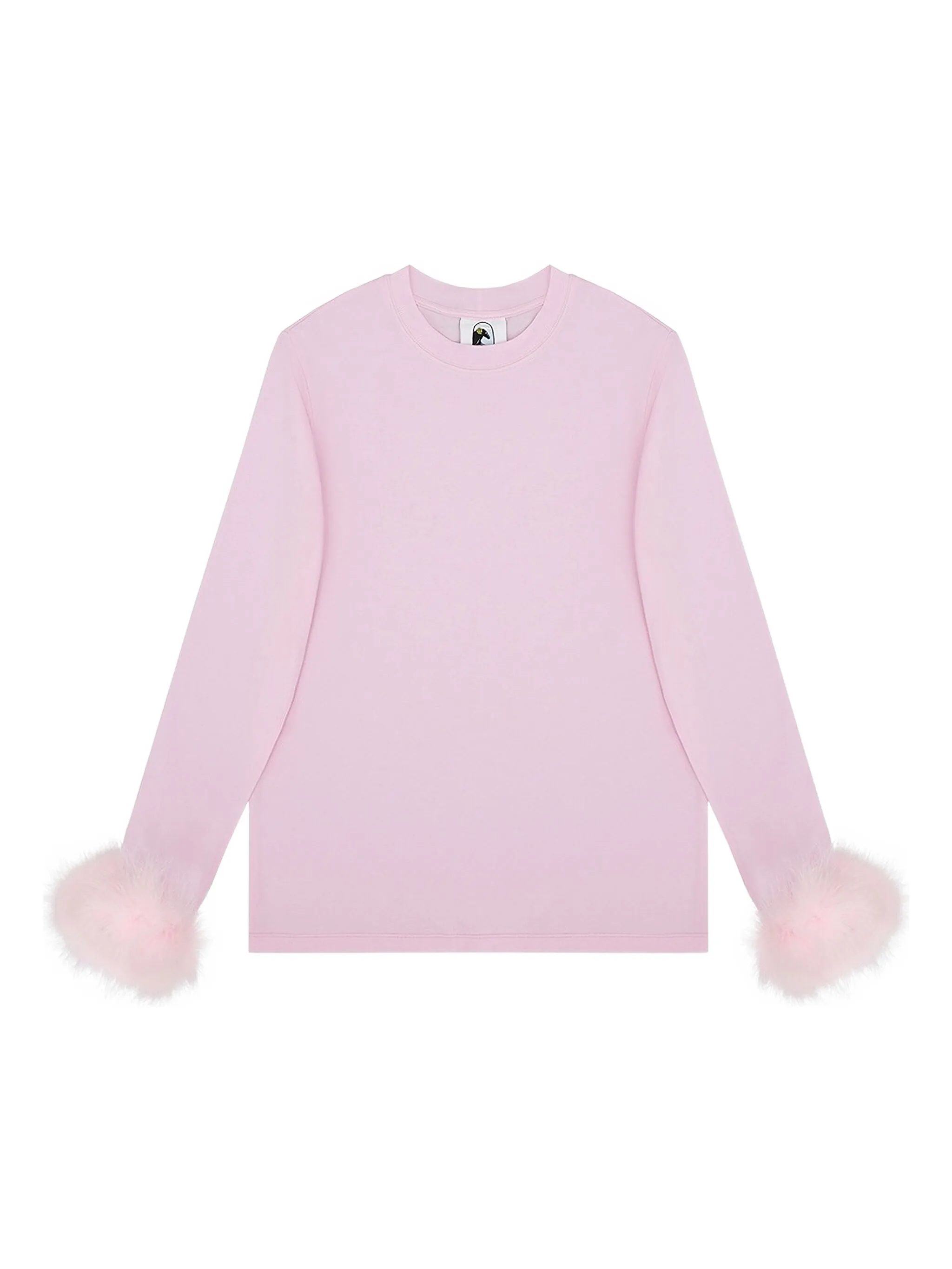 

Футболка из джерси с перьями Sleeper, розовый