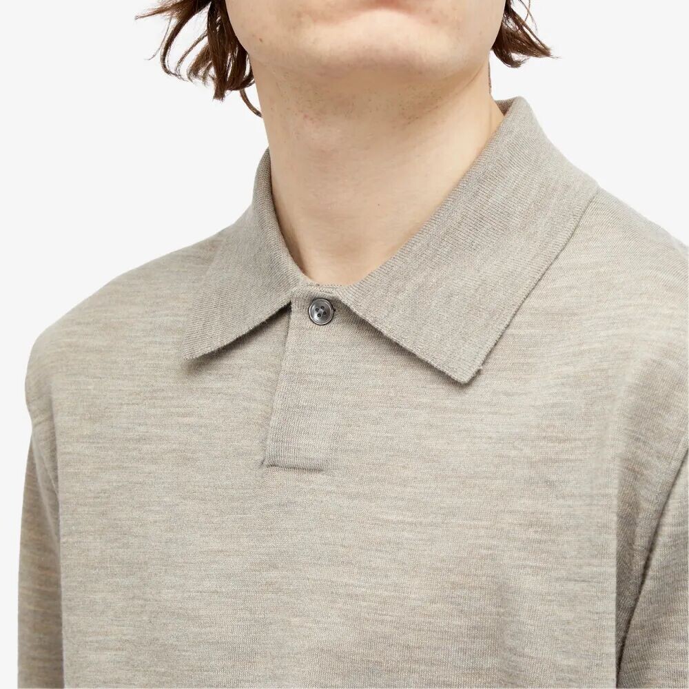 

Norse Projects Рубашка-поло из шерсти мериноса Jon Tech