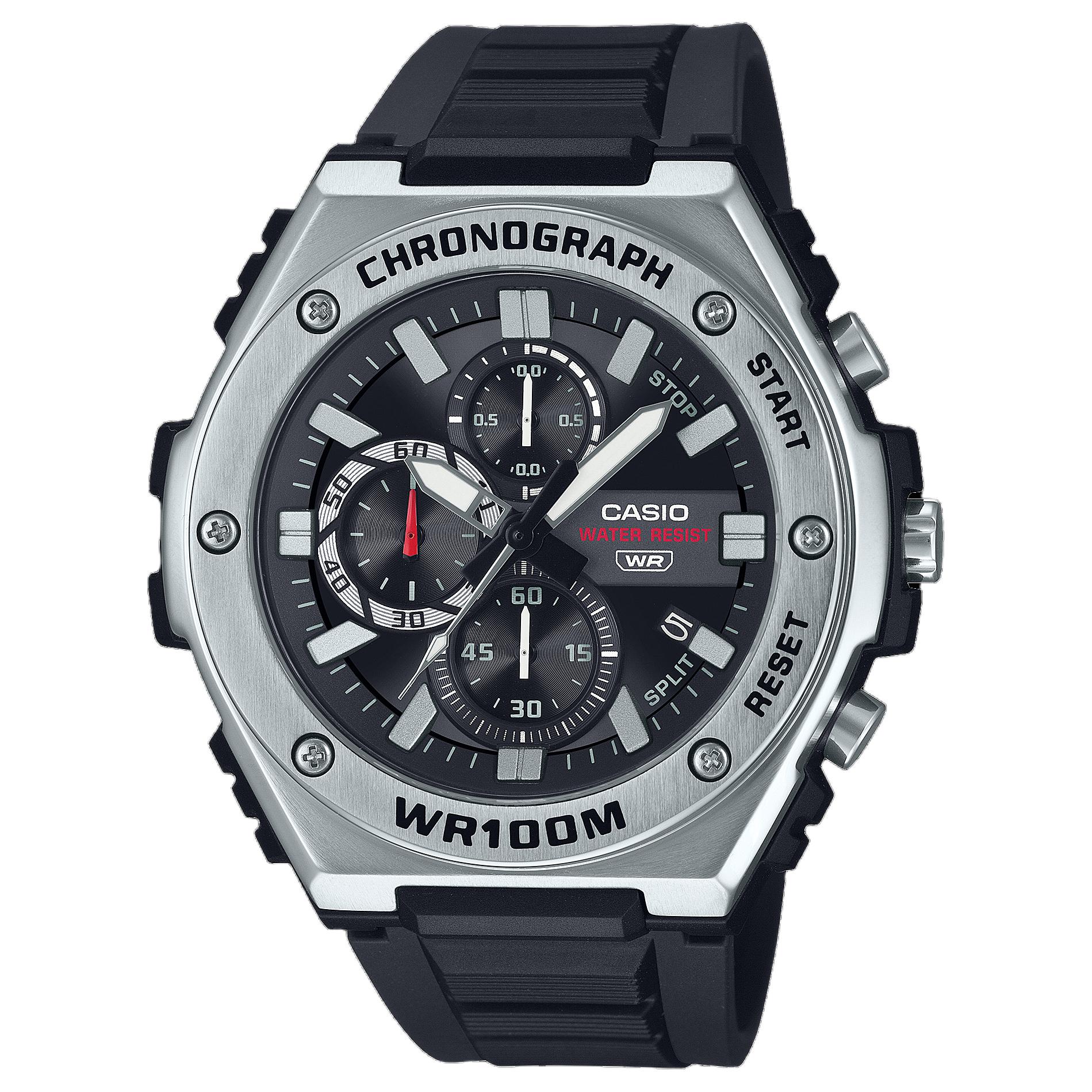 

CASIO Часы Standard Series Quartz Movement Resin Strap Watch Men's Watch Black Dial, Black Dial