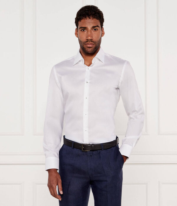 

Рубашка h-hank-kent-c3-214 Slim fit Boss, белый