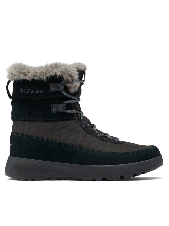 Женские зимние ботинки Columbia Slopeside Peak Luxe комбинированные, черный