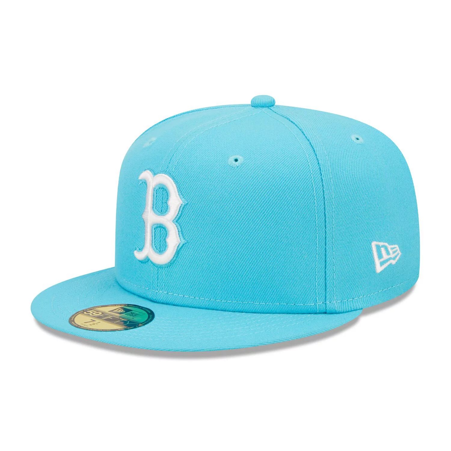 

Мужская кепка New Era Blue Boston Red Sox Vice Highlighter Logo 59FIFTY