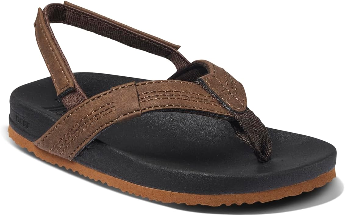 

Детские вьетнамки REEF Phantom Cushion для мальчиков, черный/коричневый