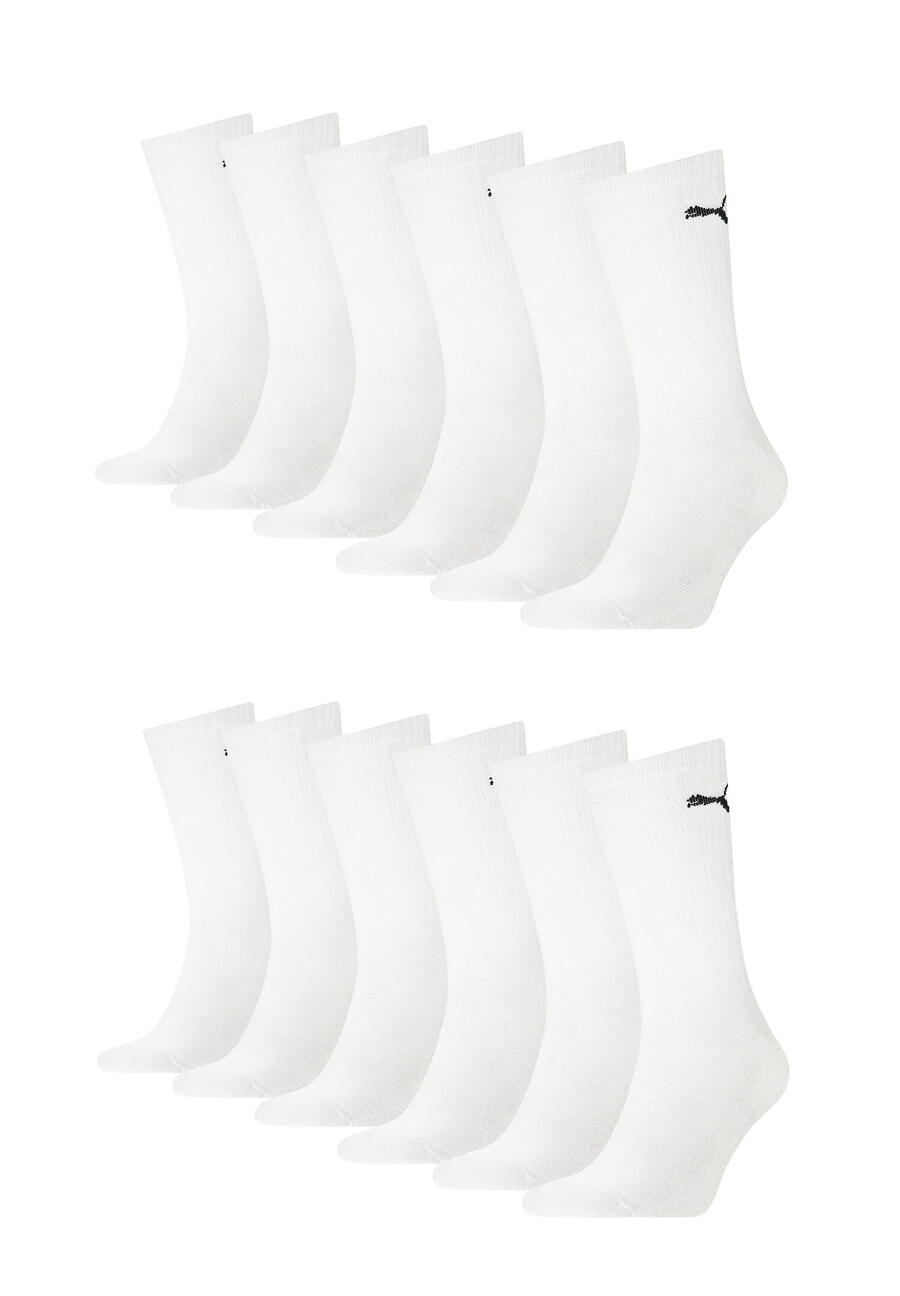 

12 пар теннисных носков Puma Unisex Crew, спортивные носки для женщин и мужчин