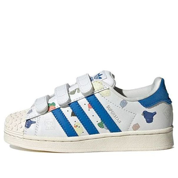 

Кроссовки superstar x lego shoes Adidas, белый