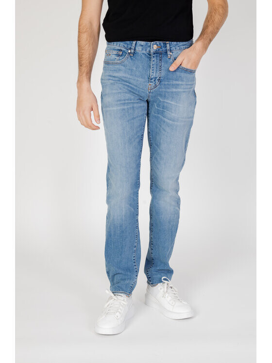 

Облегающие джинсы Armani Exchange, синий