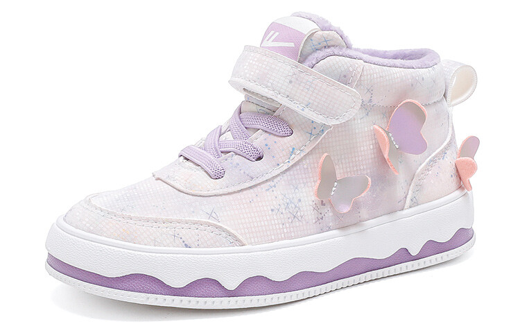 Кроссовки WARRIOR Kids Skateboarding Shoes Kids High-top, розовый — фото 2