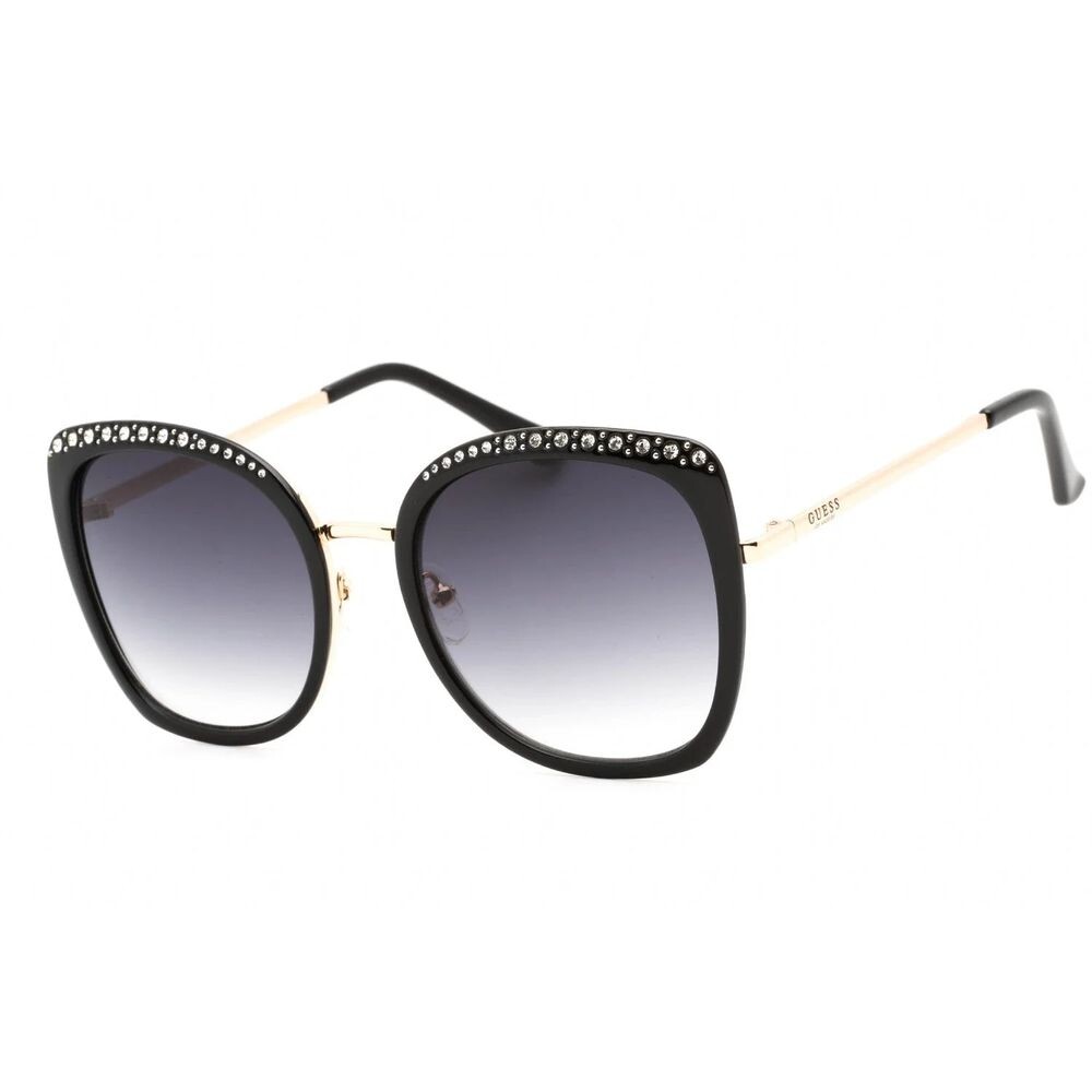 

Черные металлические солнцезащитные очки GUESS