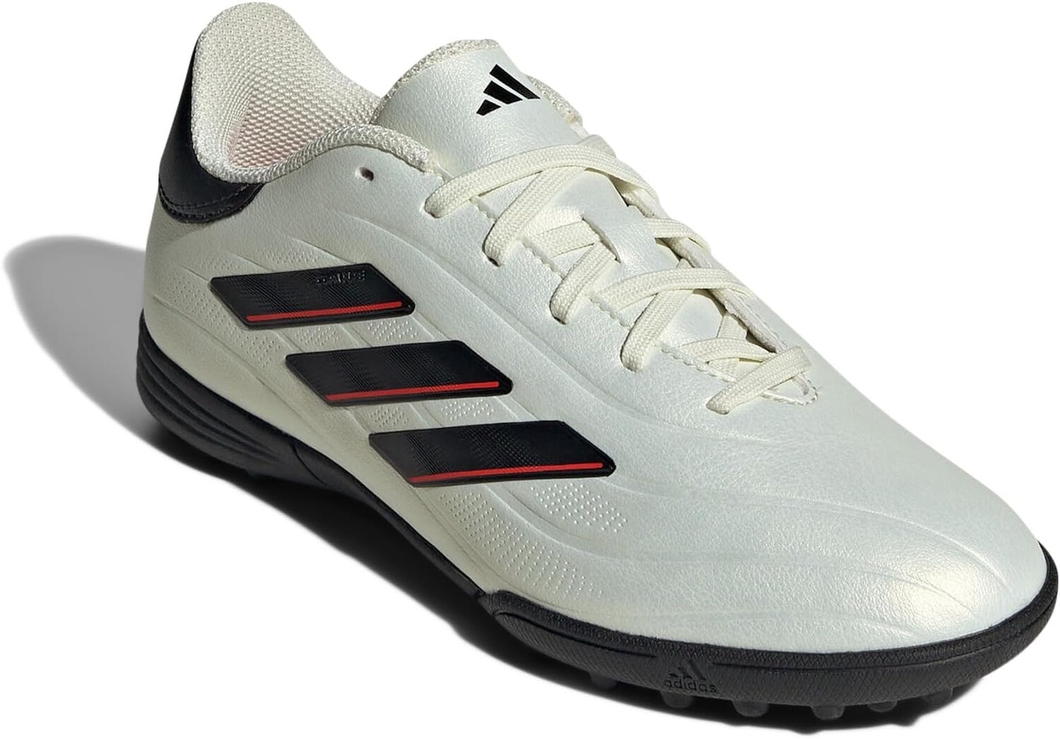 

Кроссовки adidas Kids Soccer Copa Pure II League Turf, цвет Ivory/Black/Solar Red