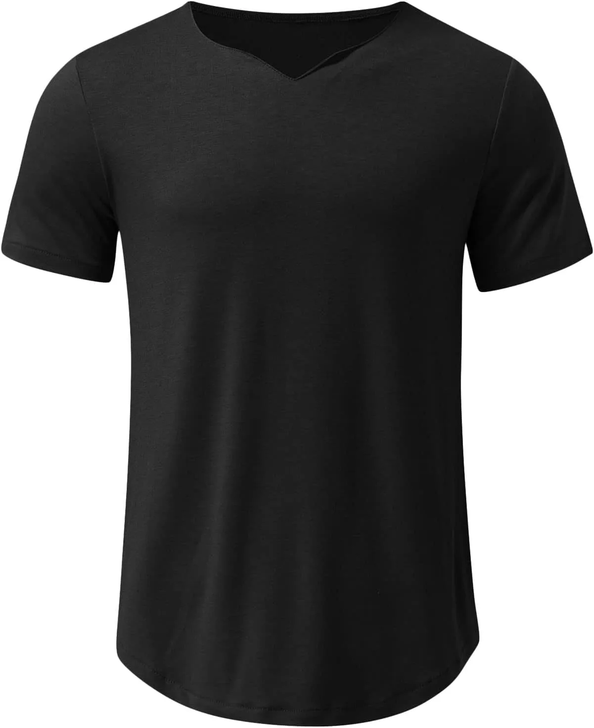 Мужская футболка с v-образным вырезом Slim Fit из мягкого хлопка