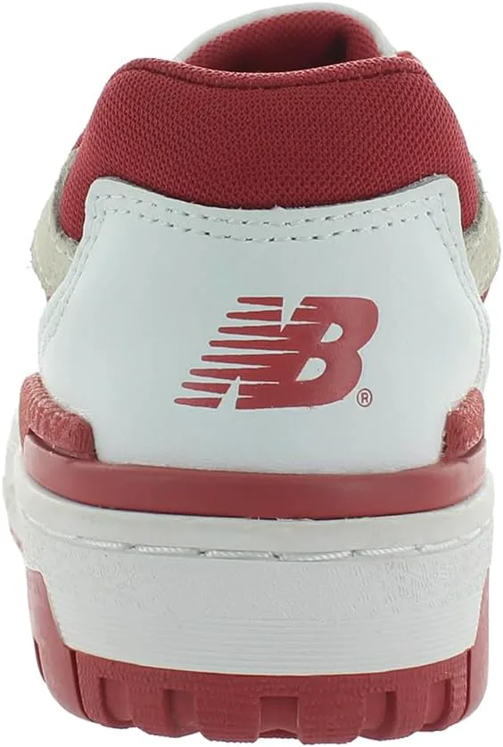 Кроссовки New Balance 550 для мальчиков, белый/красный — фото 4