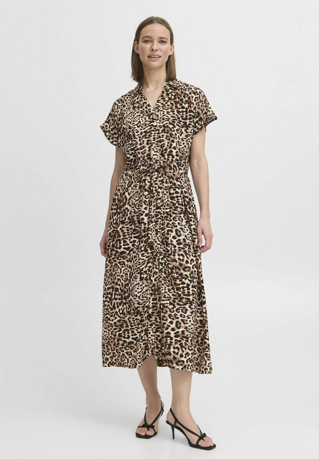 

Платье-рубашка BYMMMJOELLA b.young by Zalando, цвет Birch Leopard