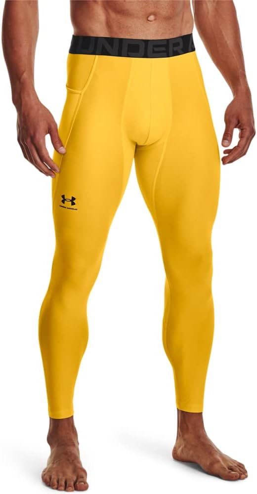 

Under Armour мужские термобелье HeatGear Armour леггинсы, (790) Taxi/Black