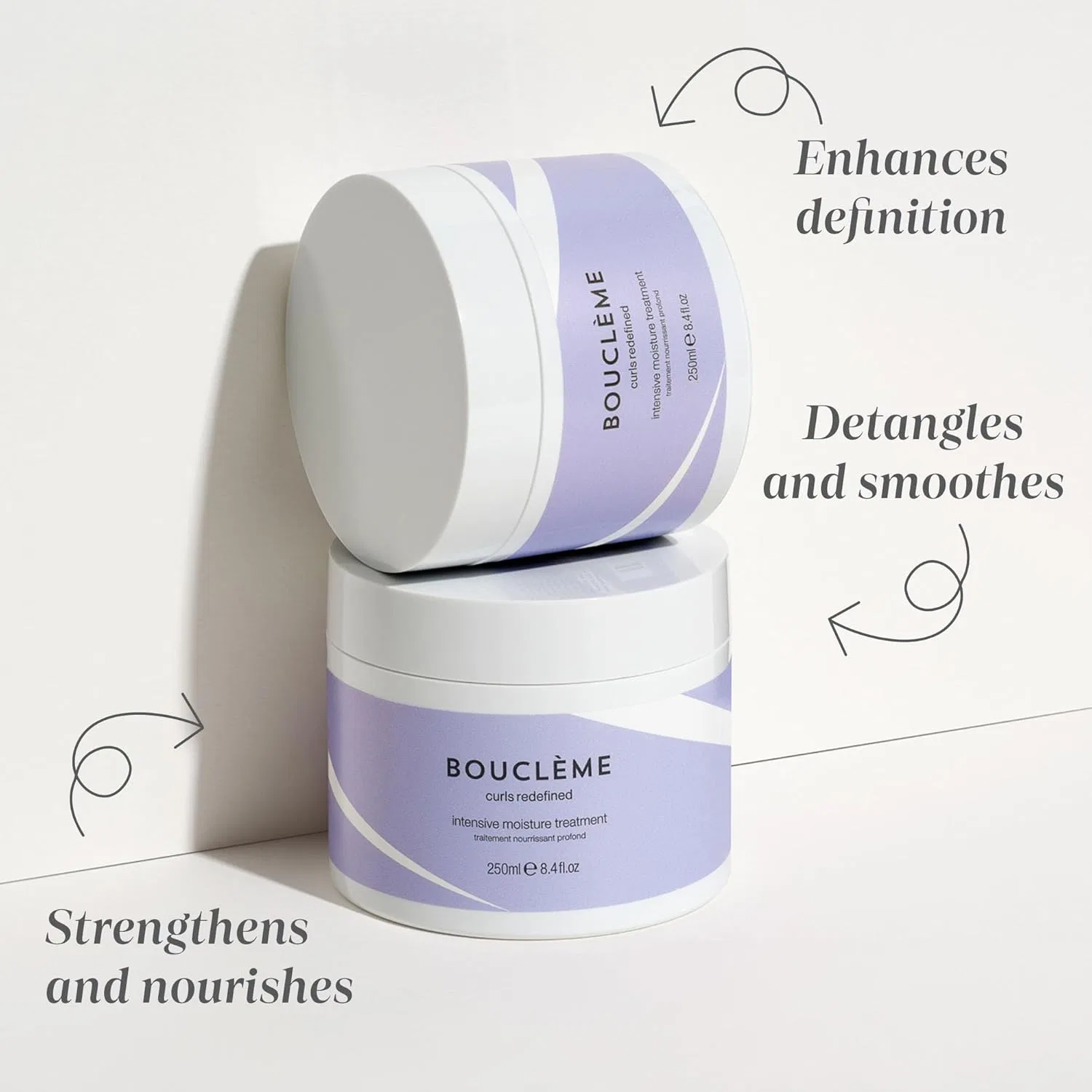 Интенсивная увлажняющая маска Intensive Moisture Treatment 250 мл от Bouclème Bouclème — фото 3