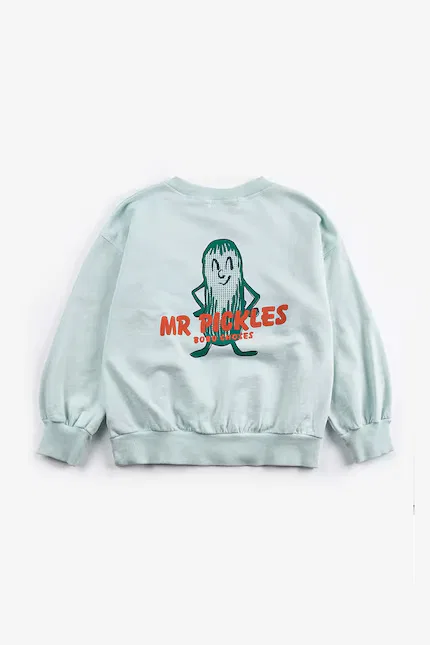 Блуза детская Mr Pickles Bobo Choses, синий — фото 2