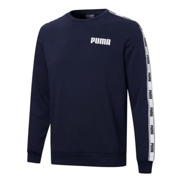 

Свитер cotton sweater 'navy' Puma, синий