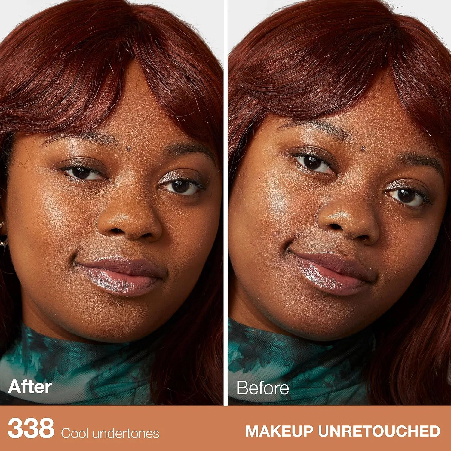 Тональная основа Fit Me Mat + Poreless, Maybelline New York, матовое покрытие, оттенок Spicy Brown, 1 унция — фото 3