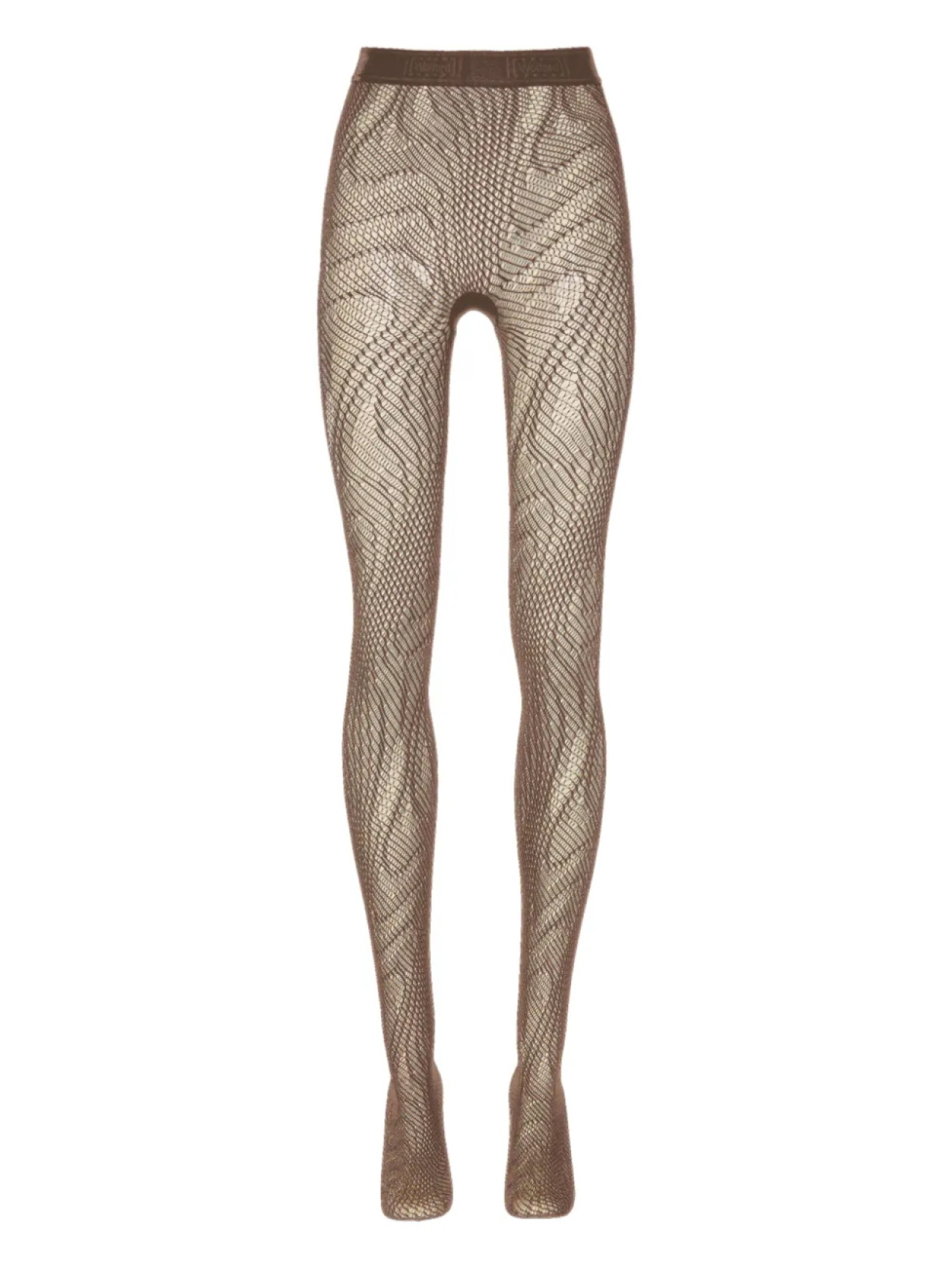 

Сетчатые колготки Wolford, коричневый