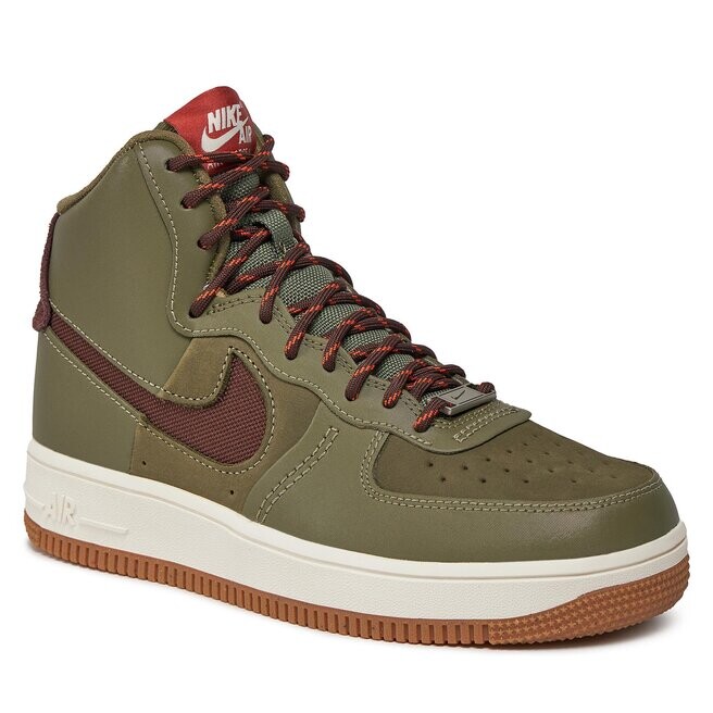 Кроссовки Nike Af1 Sculpt Wild FB7960 200 Medium Olive/Earth/Phantom, хаки — фото 2