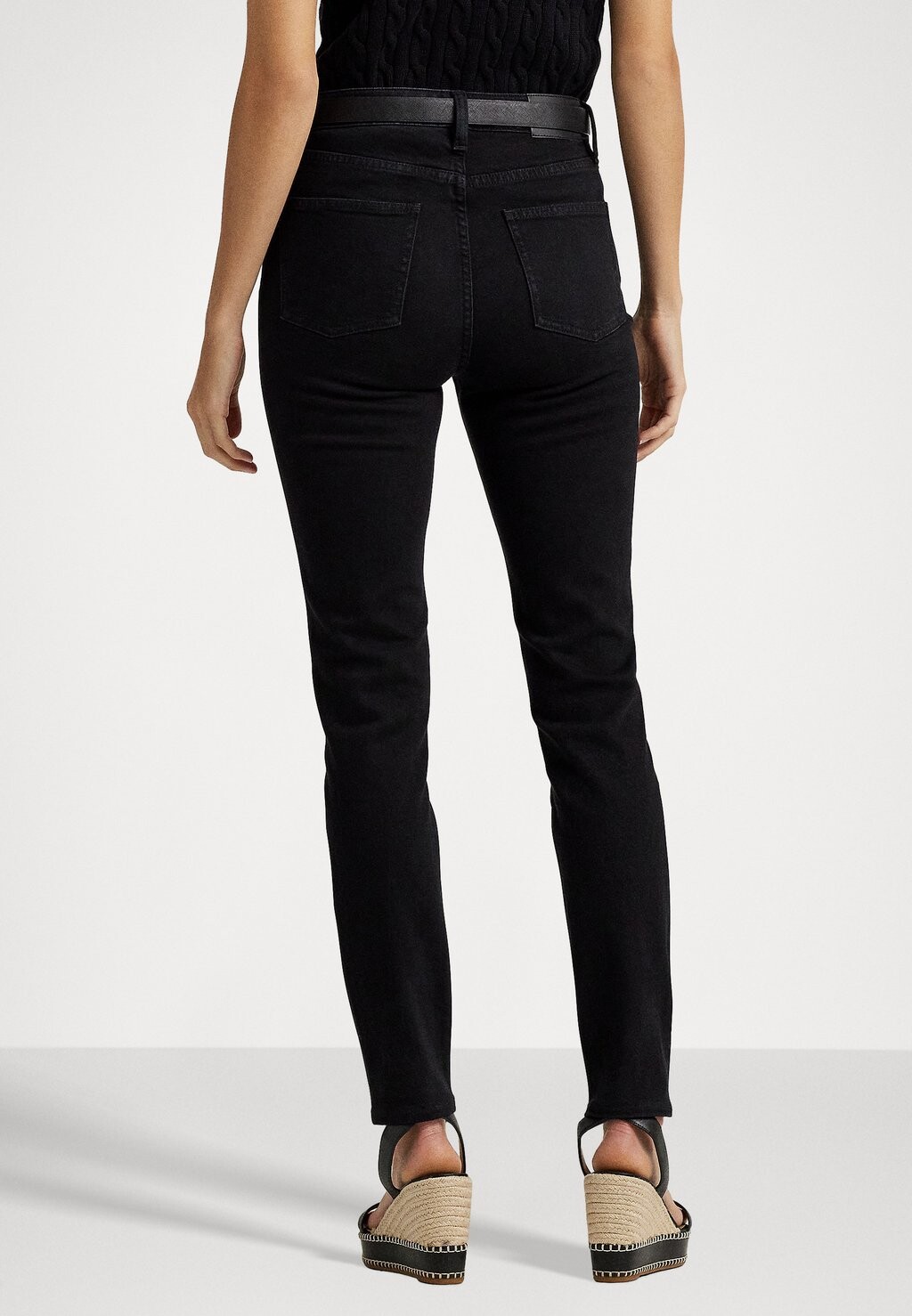 Джинсы Skinny Fit Ankle Lauren Ralph Lauren, цвет black wash — фото 3