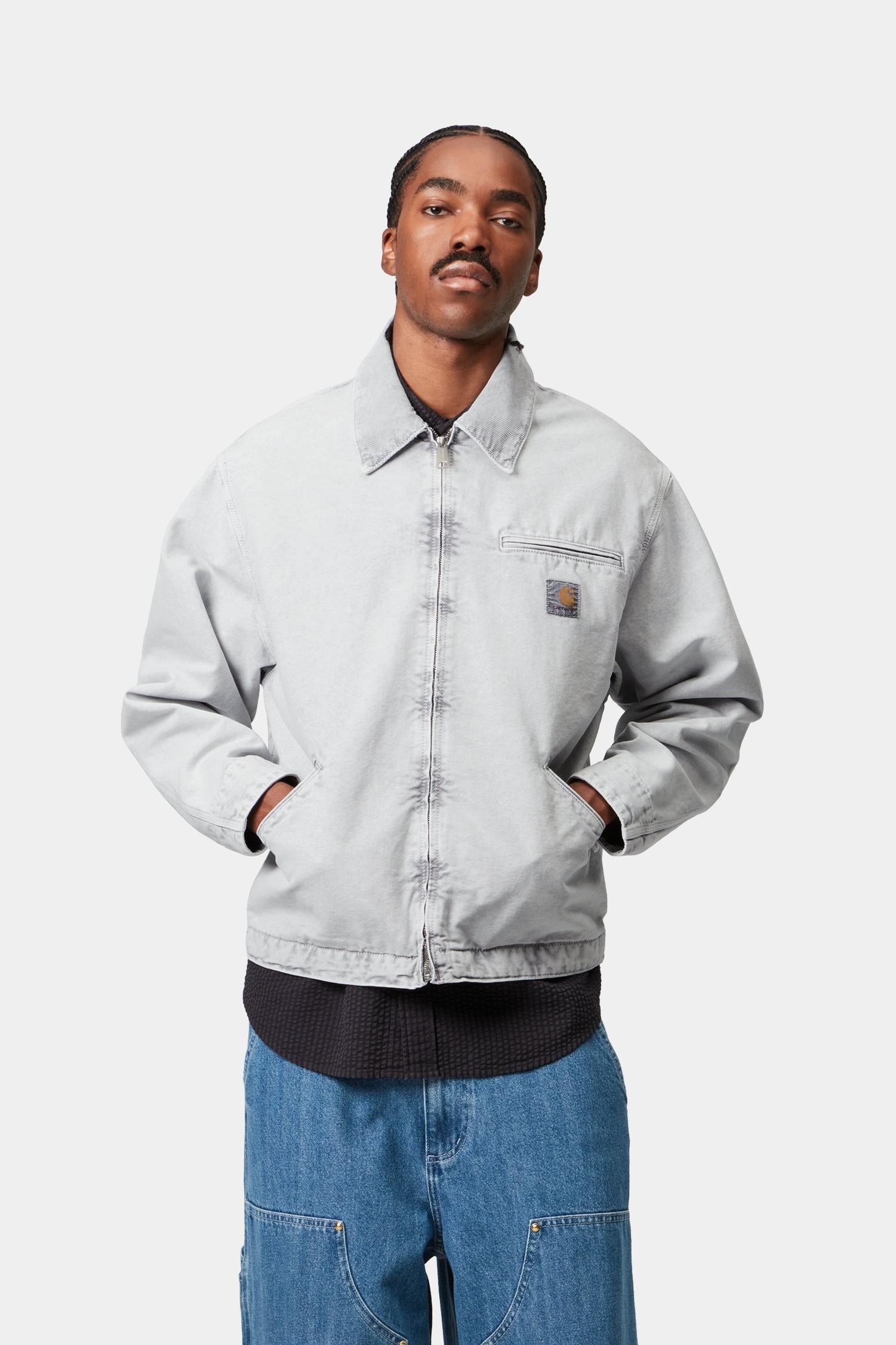 

Куртка OG Detroit - Chalk Wash из органического хлопка Dearborn Canvas (100%) Carhartt, черный
