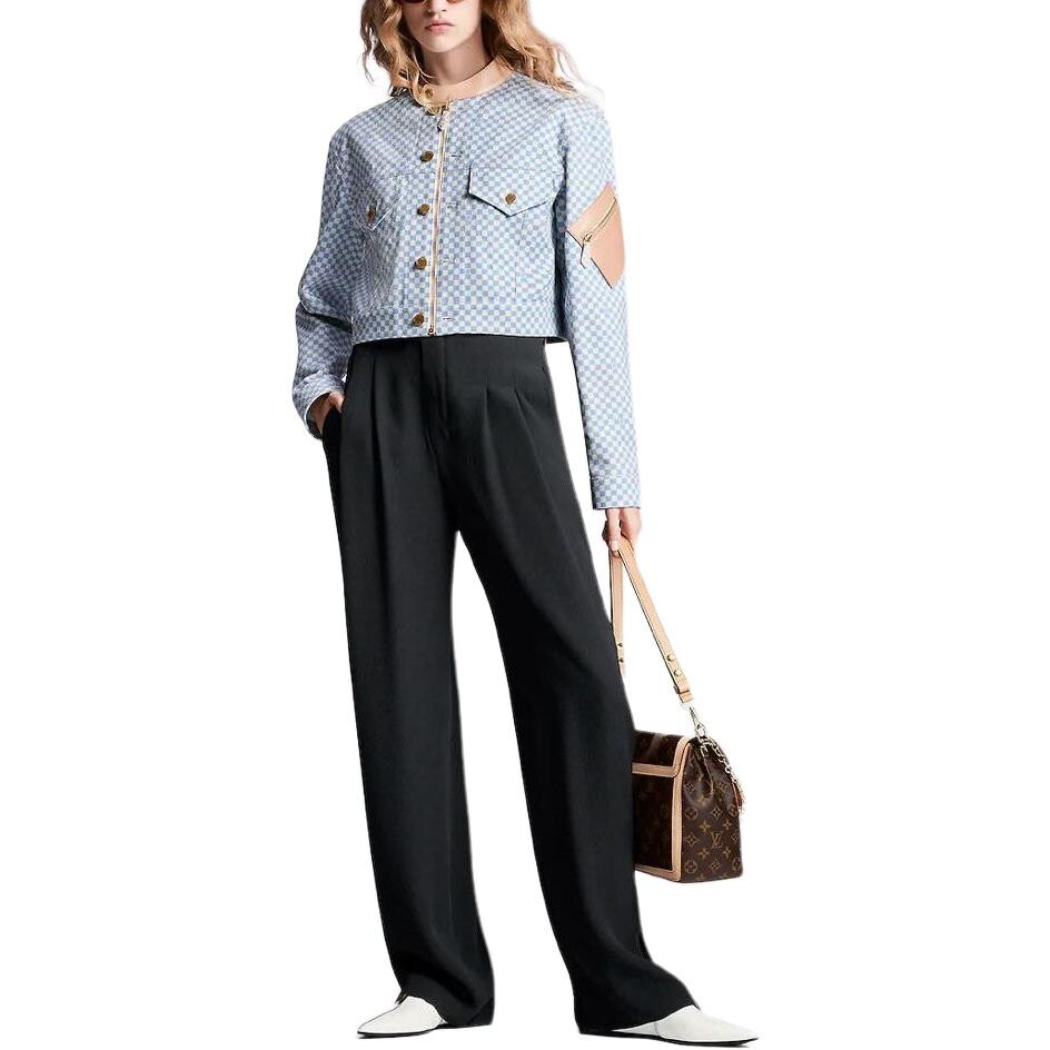 LOUIS VUITTON Женская куртка, цвет Light Blue — фото 2