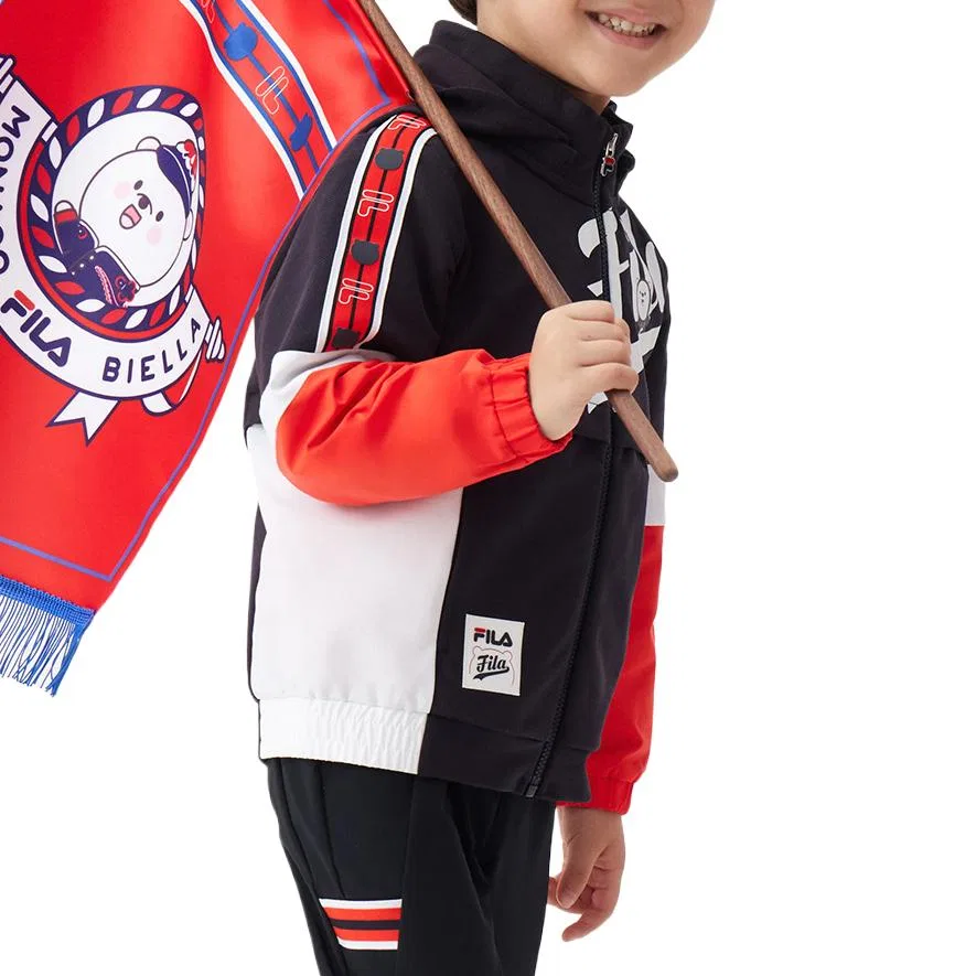 Куртка FILA KIDS Legend Blue для детей 3-7 лет — фото 4