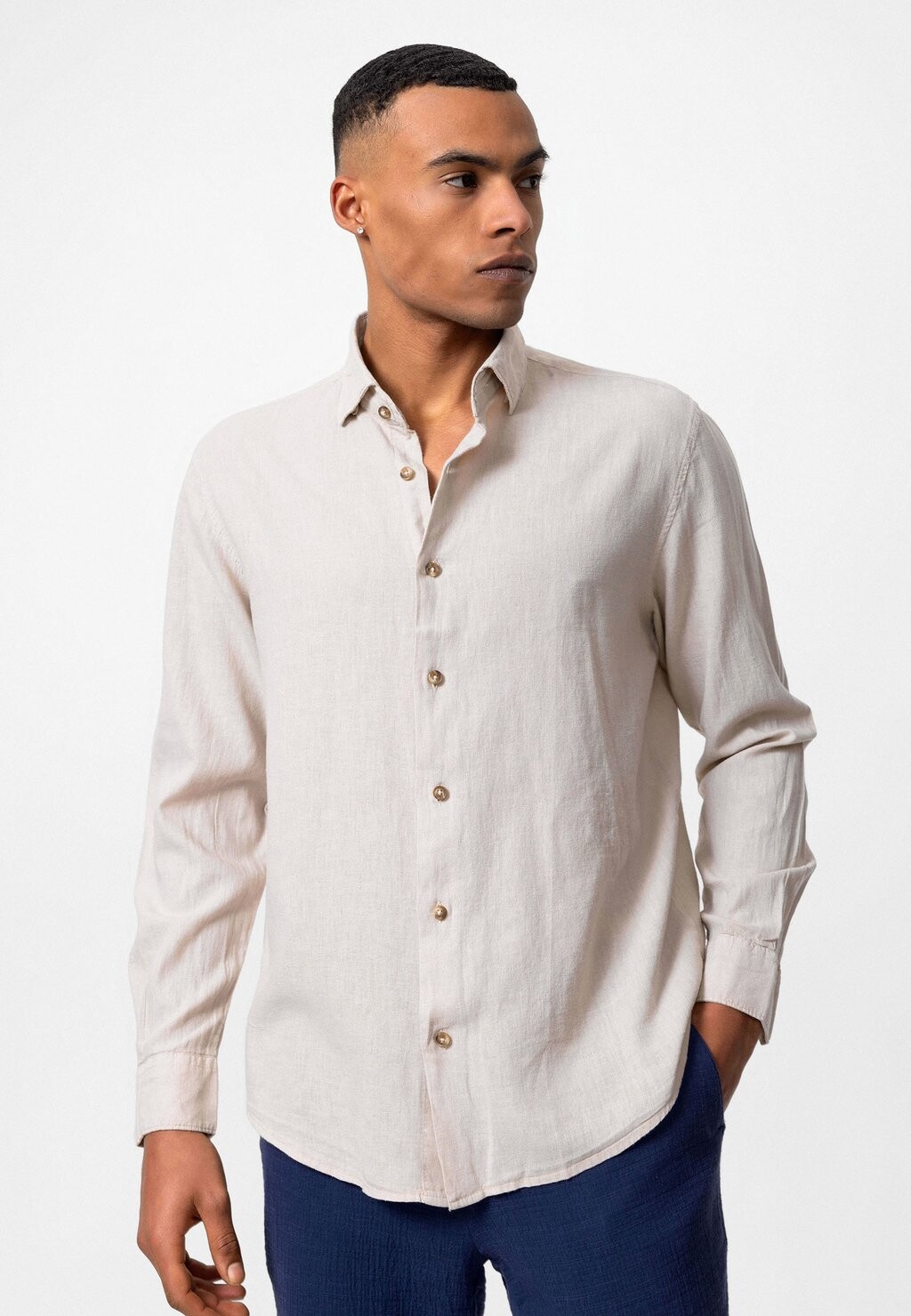 

Рубашка Honiara Long Sleeve Regular Fit Antioch, бежевая