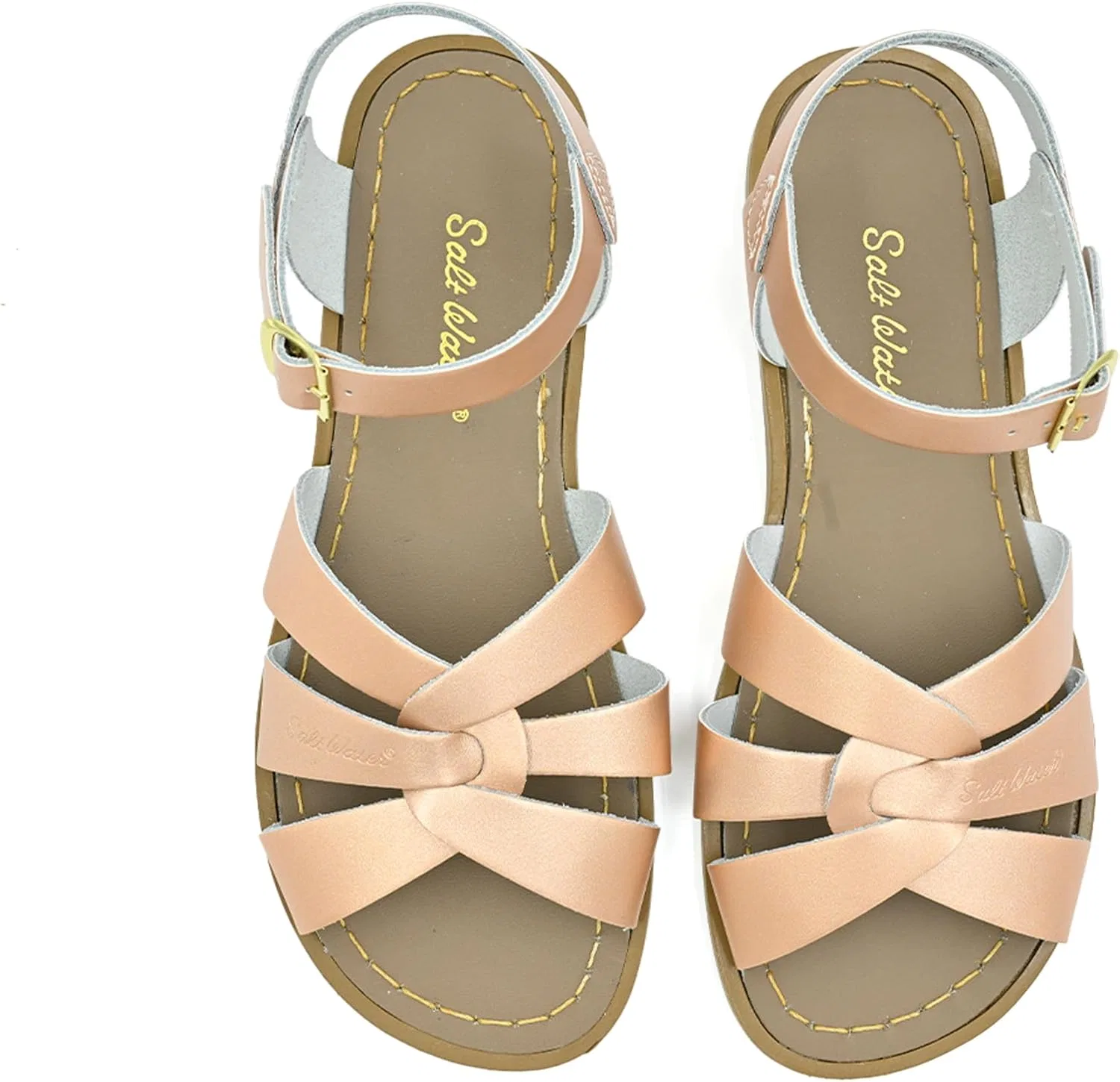 Сандалии The Original Sandal Hoy Shoe, розовое золото Salt Water Sandals — фото 4
