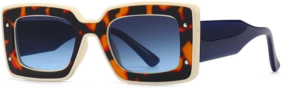 

Солнцезащитные очки с защитой UV400 | Компактная легкая оправа, градиентные линзы | Для женщин и мужчин, для занятий спортом на открытом воздухе и вождения DSVIGF, Blue