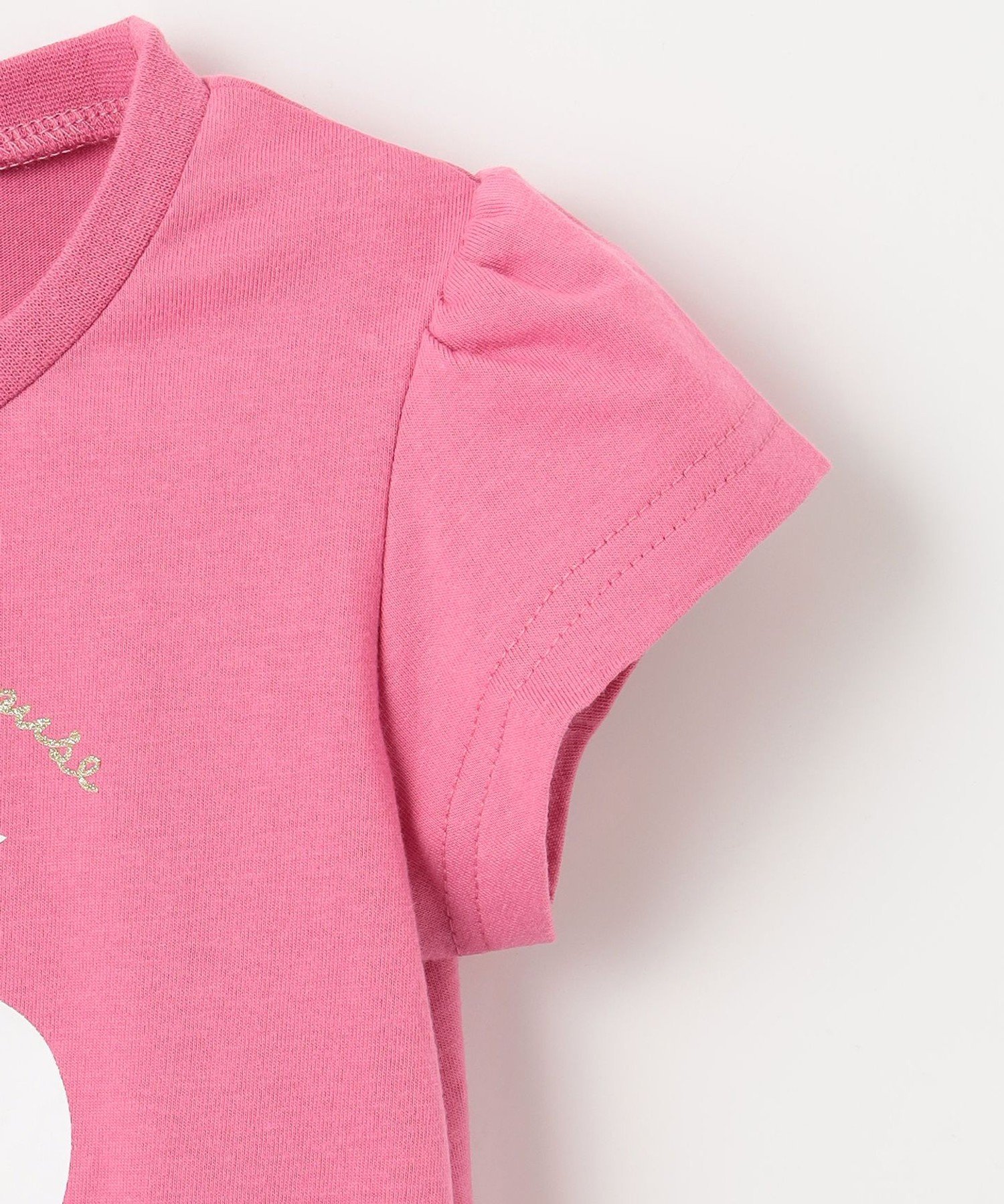Приятная на ощупь футболка с принтом «Чудо белого медведя» ANY KIDS, Pink [012] — фото 4