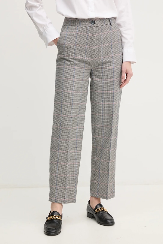 

Шерстяные брюки Florine Pepe Jeans, серый